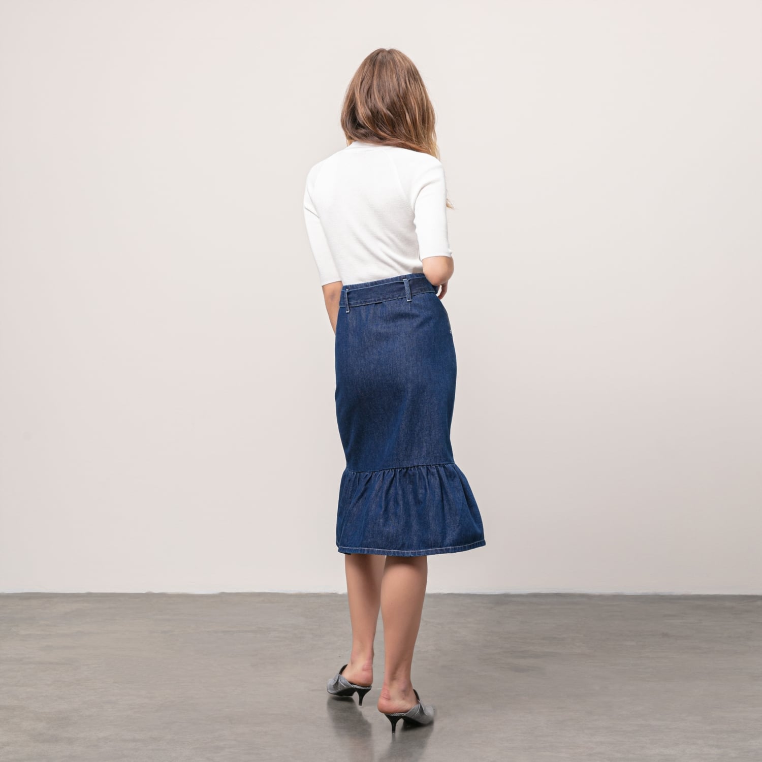 JEAN MİDİ KLOŞ ETEK