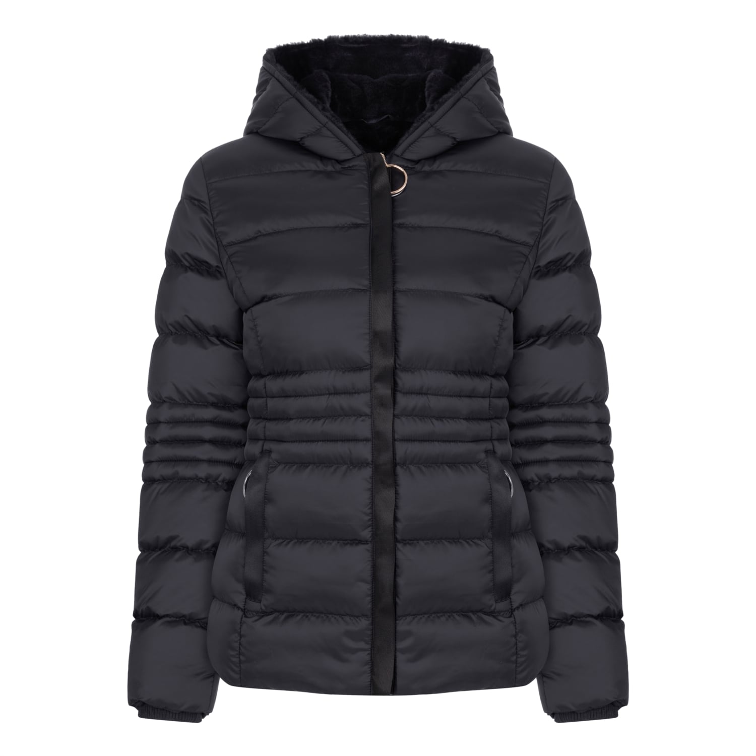 KAPİTONELİ KAPÜŞONLU PUFFER ŞİŞME MONT