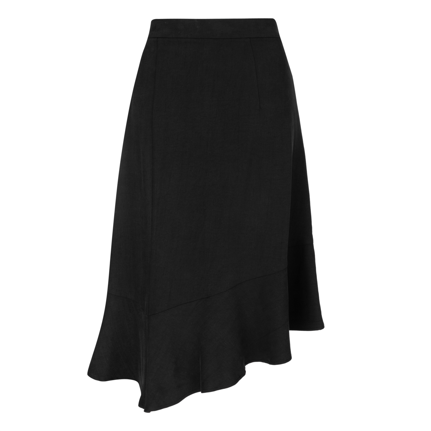 TENCEL TM DÜĞME DETAYLI MİNİ ETEK