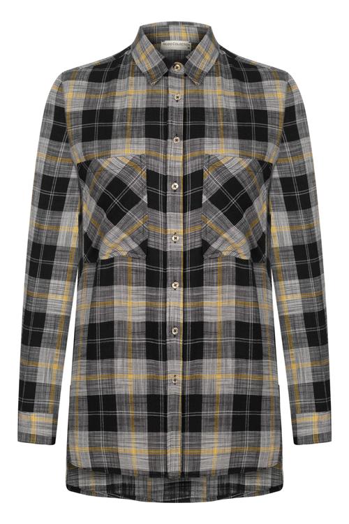  OVERSIZE EKOSE GÖMLEK