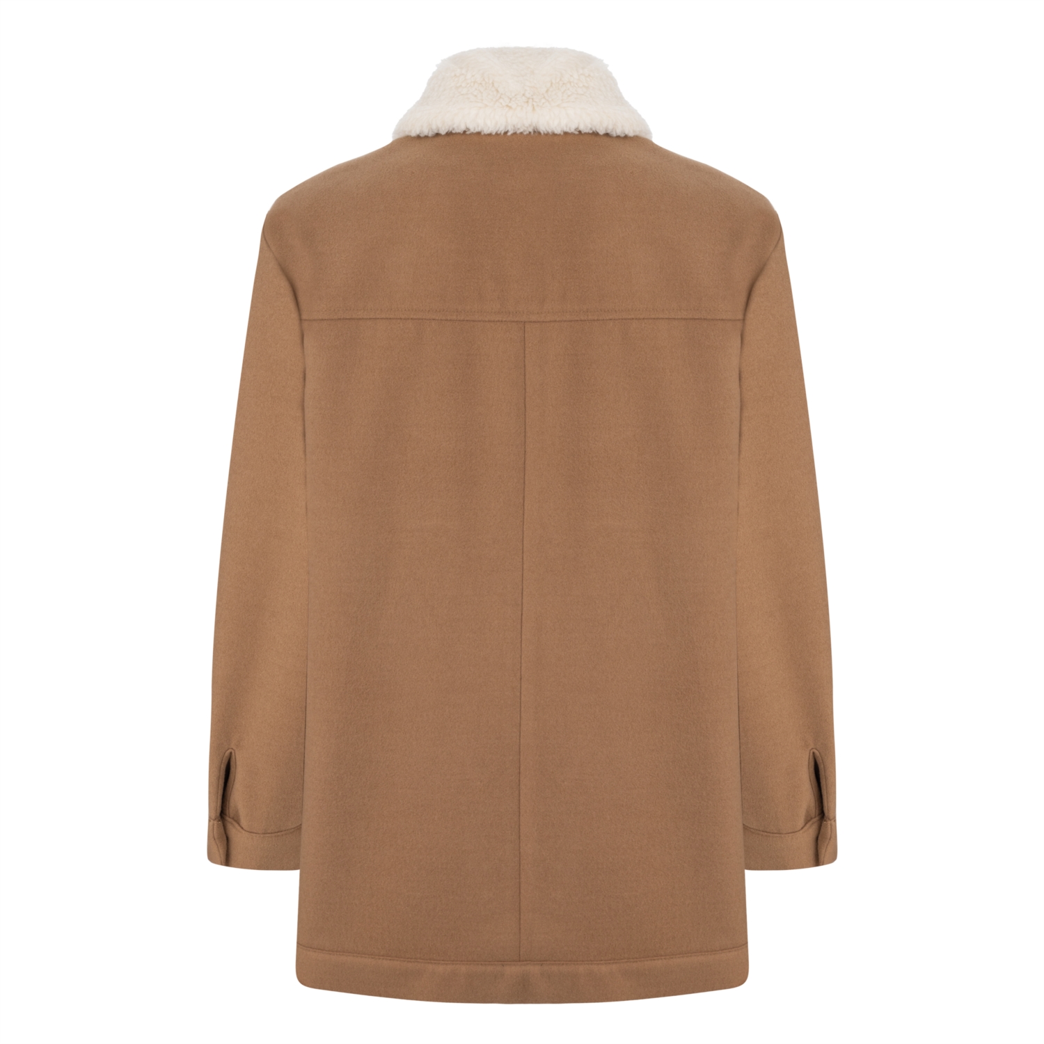 KÜRK YAKA CEPLİ KABAN