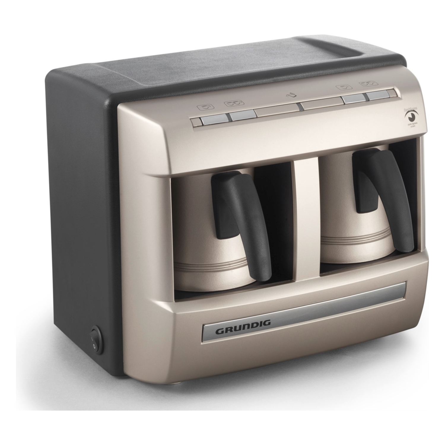 GRUNDIG İKİLİ TÜRK KAHVE MAKİNESİ - KREM