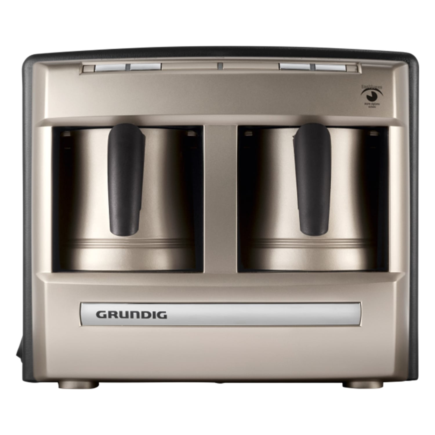GRUNDIG İKİLİ TÜRK KAHVE MAKİNESİ - KREM