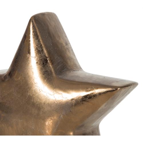  BRONZ YILDIZ BİBLO 26X11,5X26CM