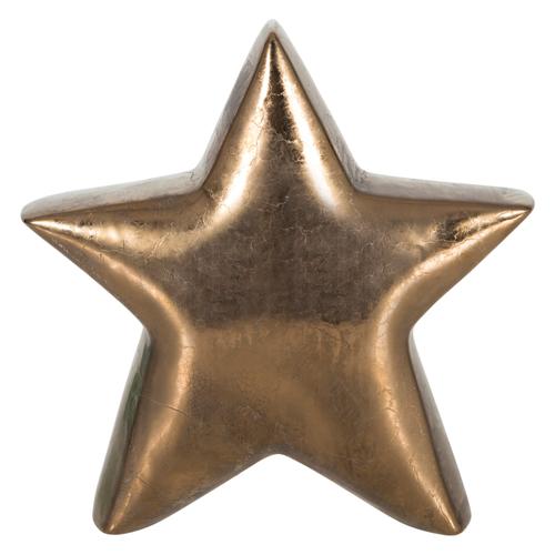  BRONZ YILDIZ BİBLO 26X11,5X26CM