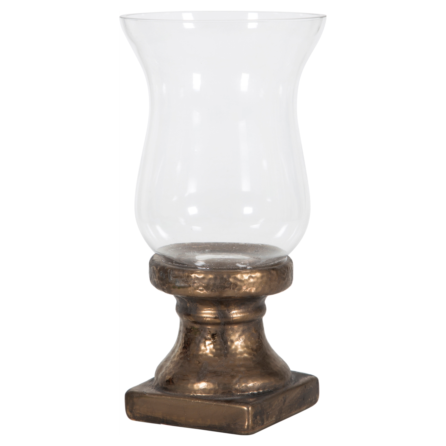 BRONZ MUMLUK 17X17X34CM