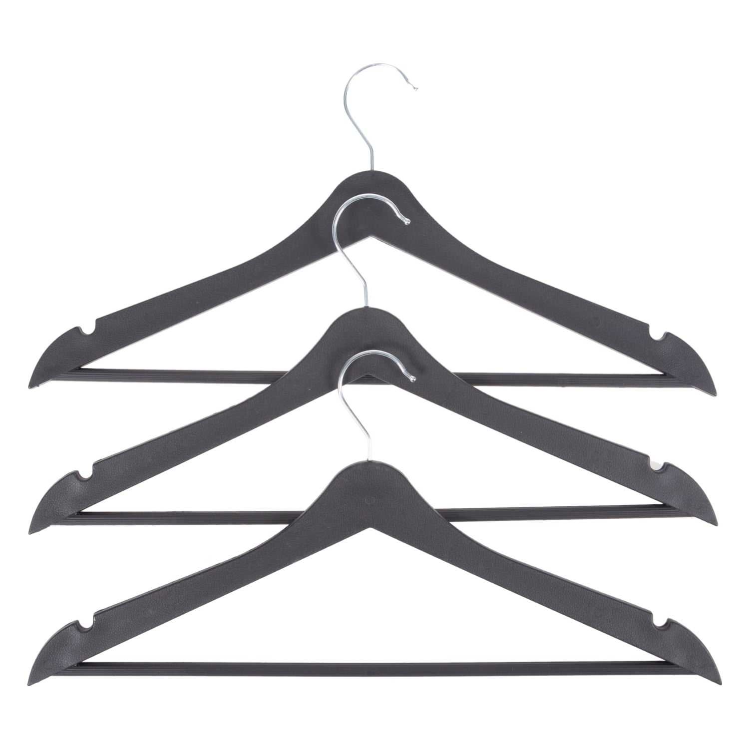 MATEO SİYAH ELBİSE ASKISI 3'LÜ