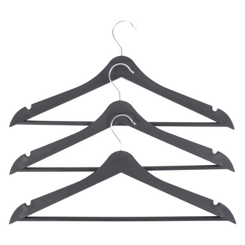  MATEO SİYAH ELBİSE ASKISI 3'LÜ