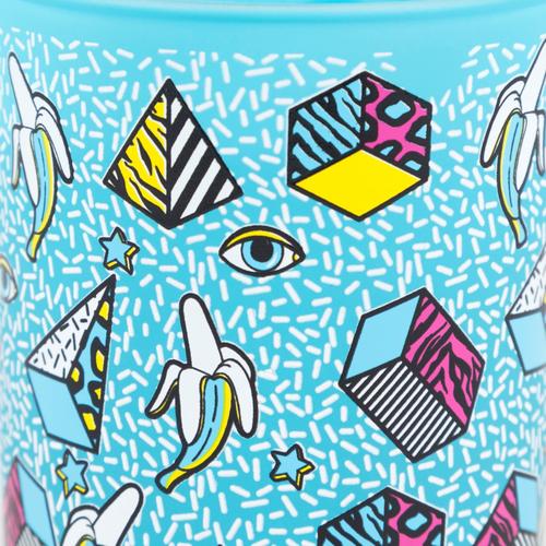  MEMPHIS KOKULU BARDAK MUM -TARÇIN / MAVİ