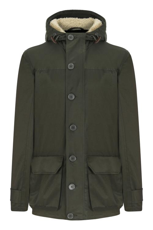  KÜRK DETAYLI KAPÜŞONLU PARKA