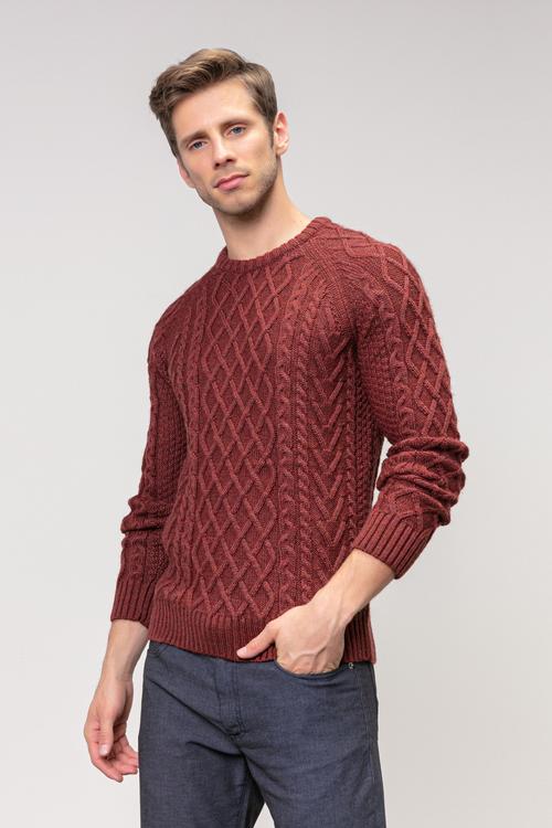  ÖRGÜ DESENLİ KAZAK