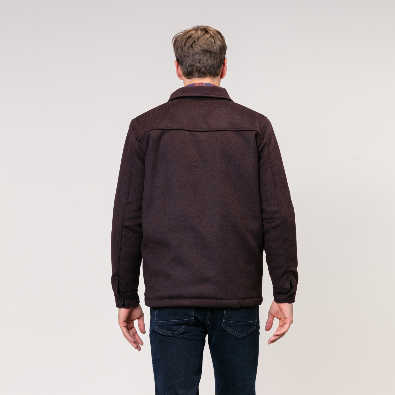 CEPLİ KALIN YÜNLÜ CEKET