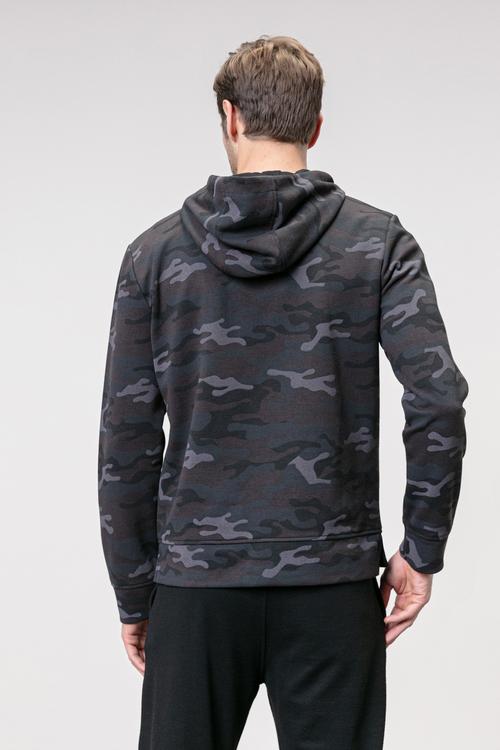  KAMUFLAJ DESENLİ KAPÜŞONLU SWEATSHIRT