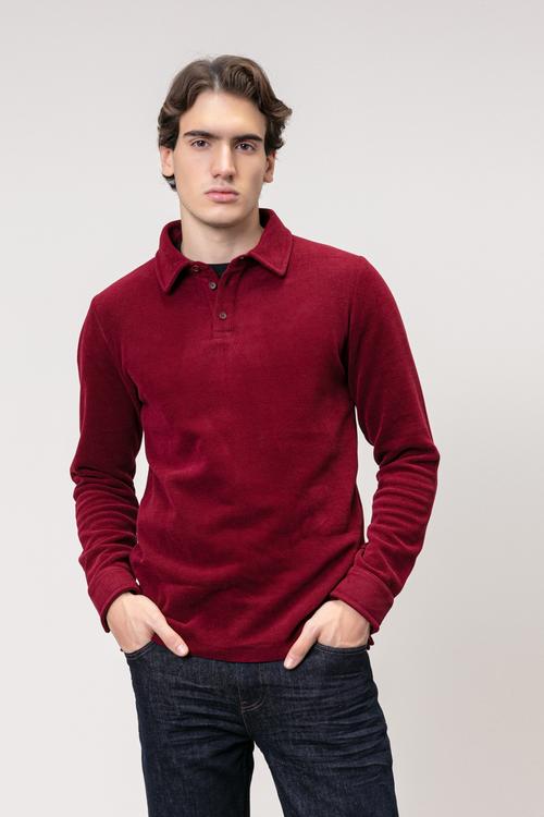  POLO YAKA UZUN KOLLU T-SHIRT