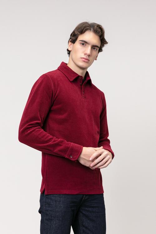  POLO YAKA UZUN KOLLU T-SHIRT