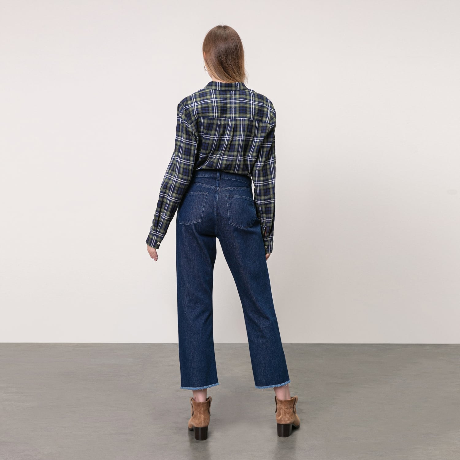 EKOSE DESENLİ REGULAR PAMUK GÖMLEK