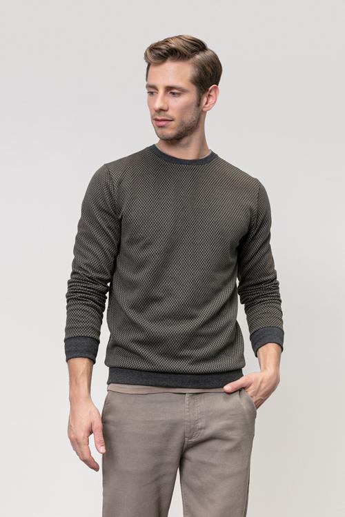  BİSİKLET YAKA SWEATSHIRT