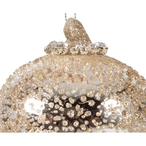  CROWN CAM YILBAŞI AĞAÇ SÜSÜ ALTIN 8CM