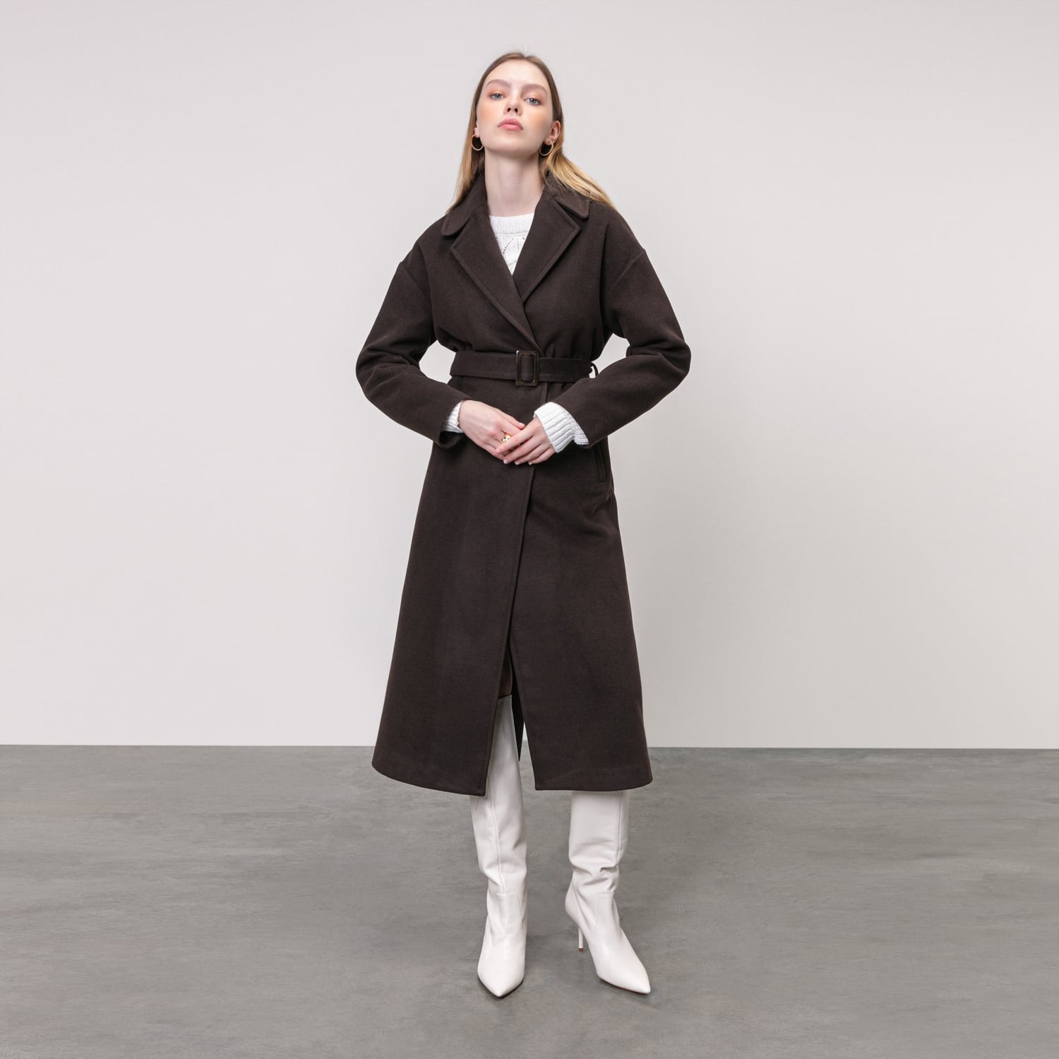 KUŞAKLI KALIN KABAN