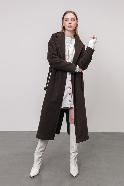  KUŞAKLI KALIN KABAN