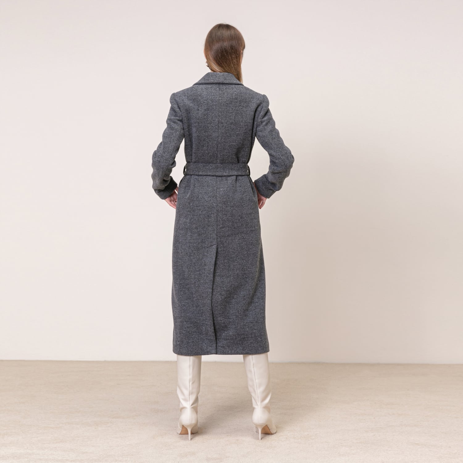 KUŞAKLI UZUN KALIN KABAN