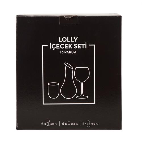  LOLLY İÇEÇEK SETİ - 13 PARÇA