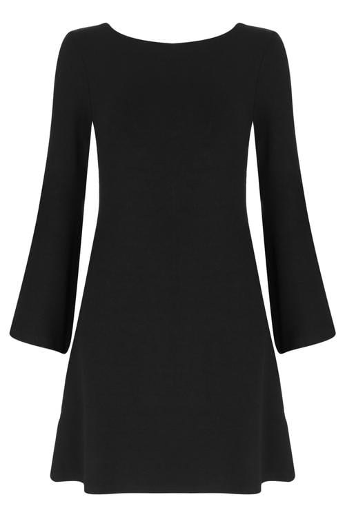  İSPANYOL KOL SIRT DEKOLTELİ MİNİ ELBİSE