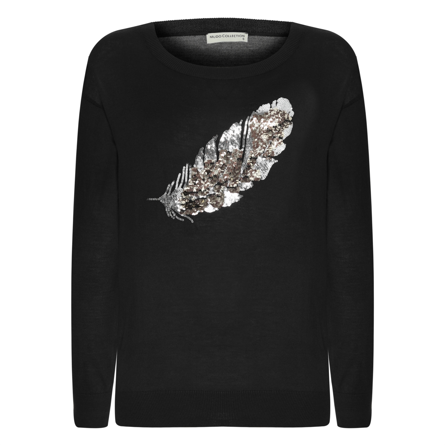 PUL İŞLEMELİ OVERSIZE KAZAK