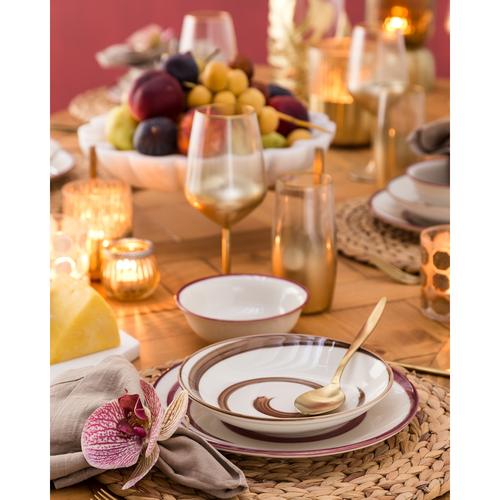  RİO KREM 18 PARÇA YEMEK TAKIMI