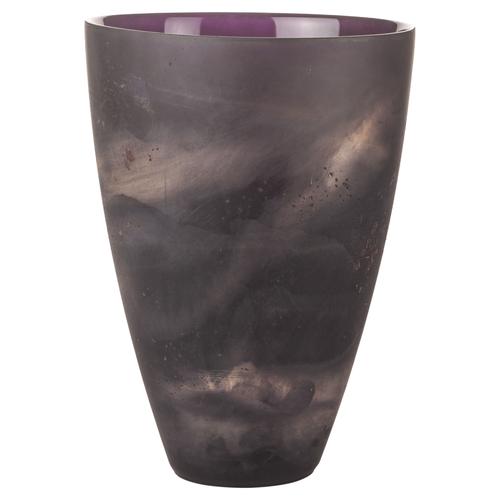  STONE CAM VAZO SİYAH 30CM