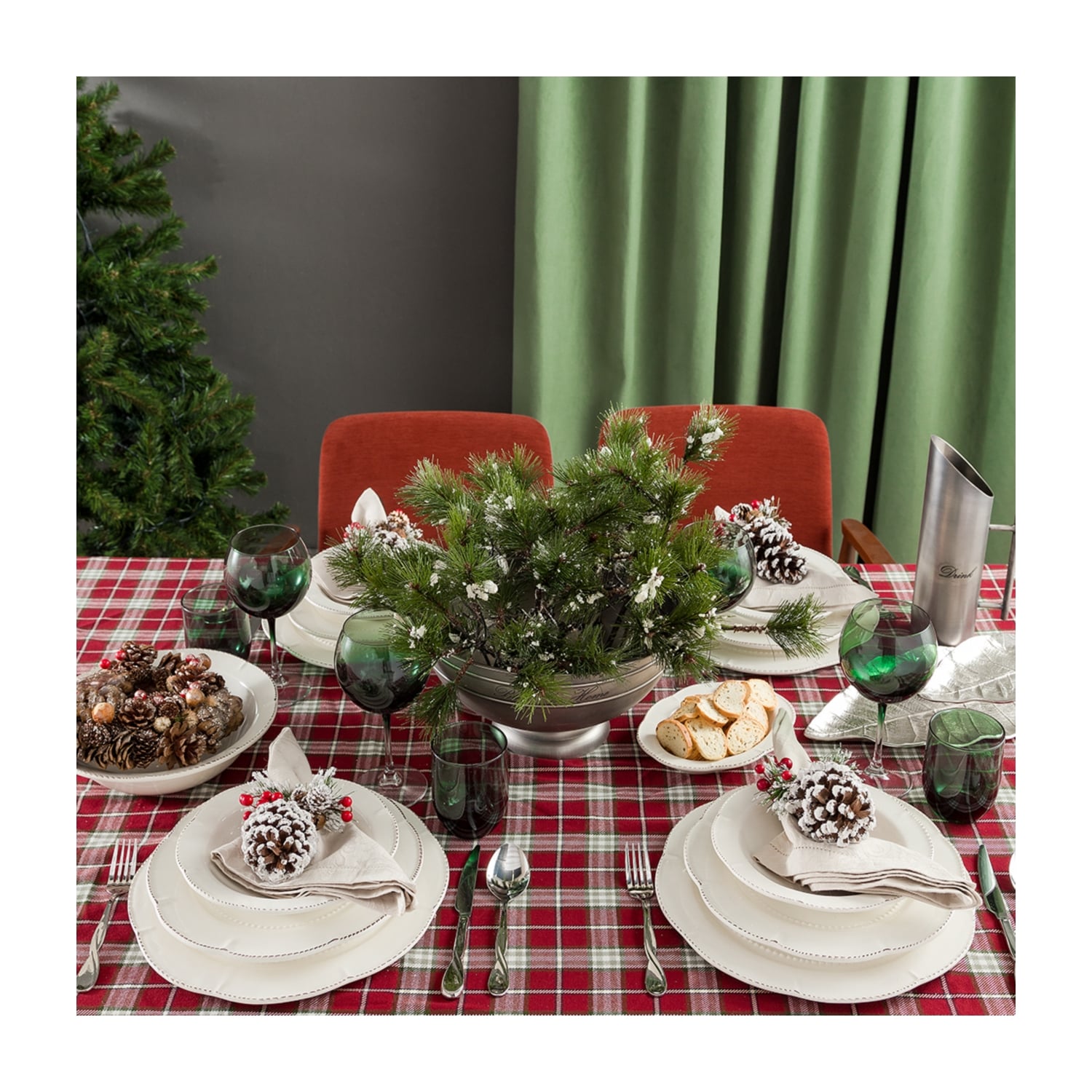 VINTAGE ÇUKUR TABAK - 22CM