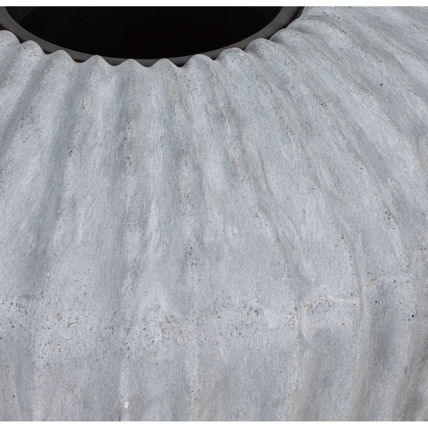 KAKTÜS VAZO 65CM GRİ