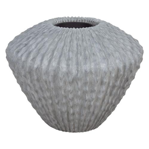 KAKTÜS VAZO 53CM GRİ