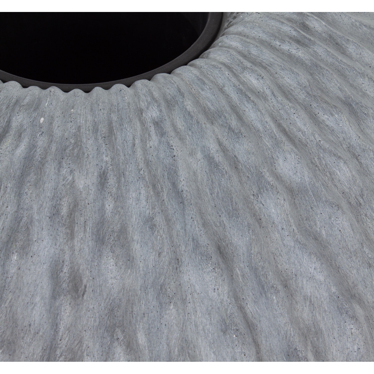 KAKTÜS VAZO 53CM GRİ