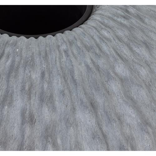  KAKTÜS VAZO 53CM GRİ