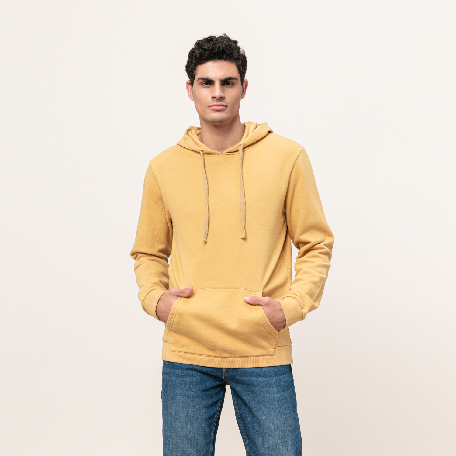 KAPÜŞONLU PAMUK SWEATSHIRT