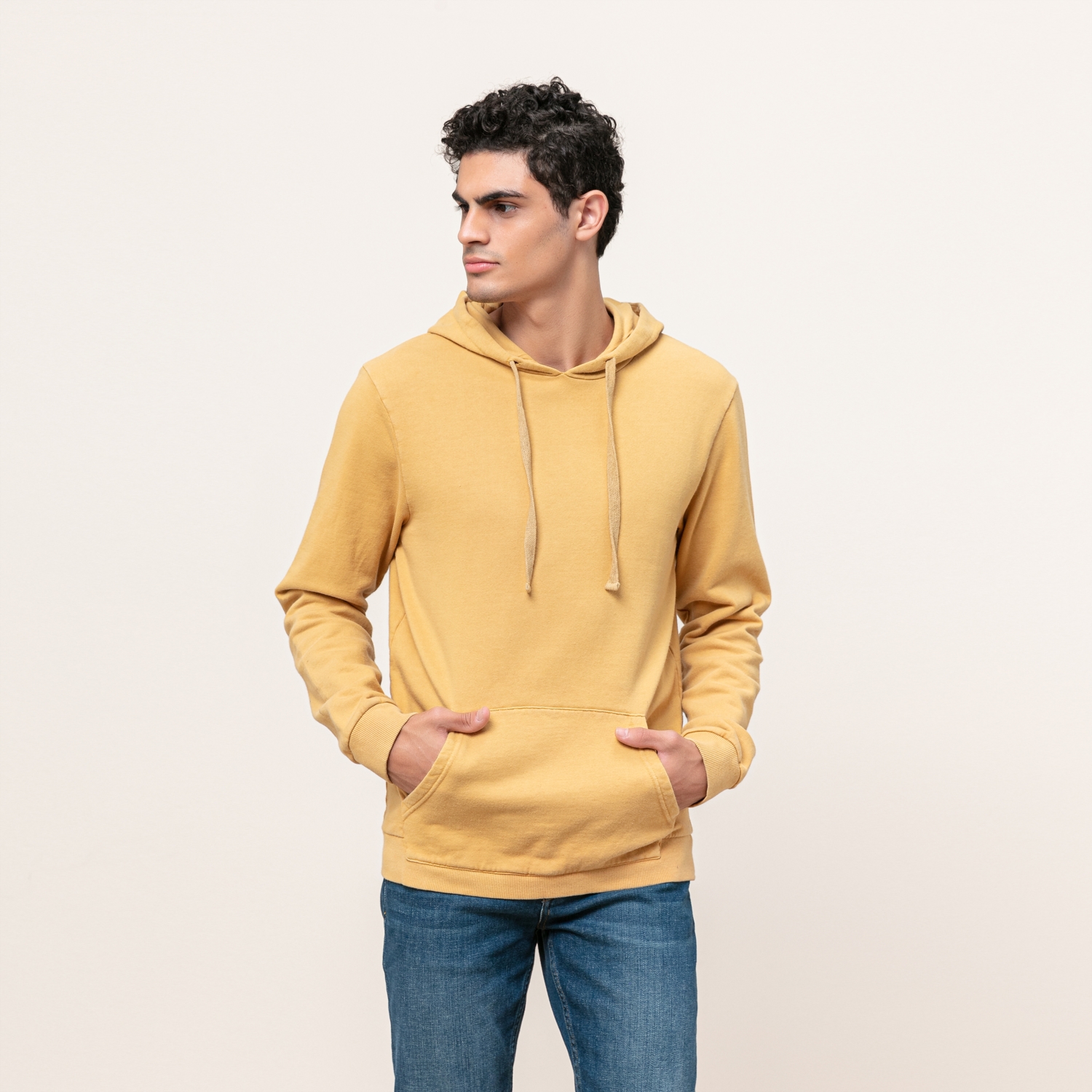 KAPÜŞONLU PAMUK SWEATSHIRT