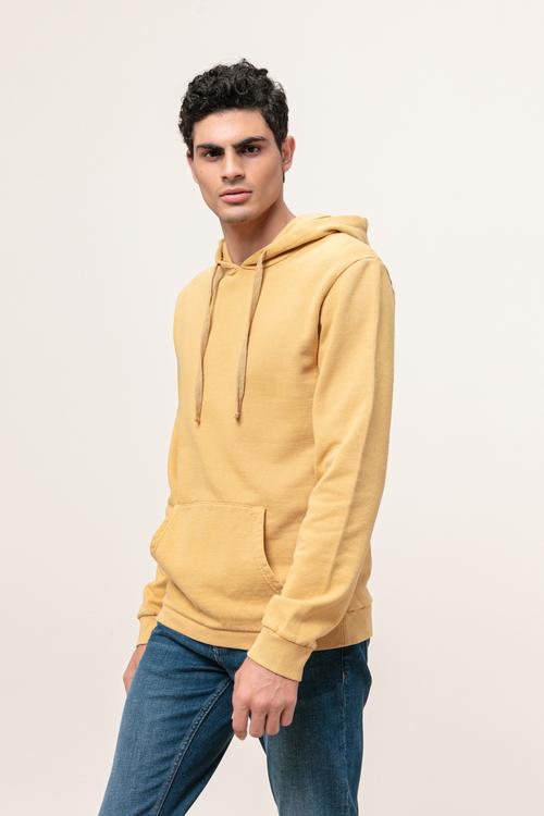  KAPÜŞONLU PAMUK SWEATSHIRT