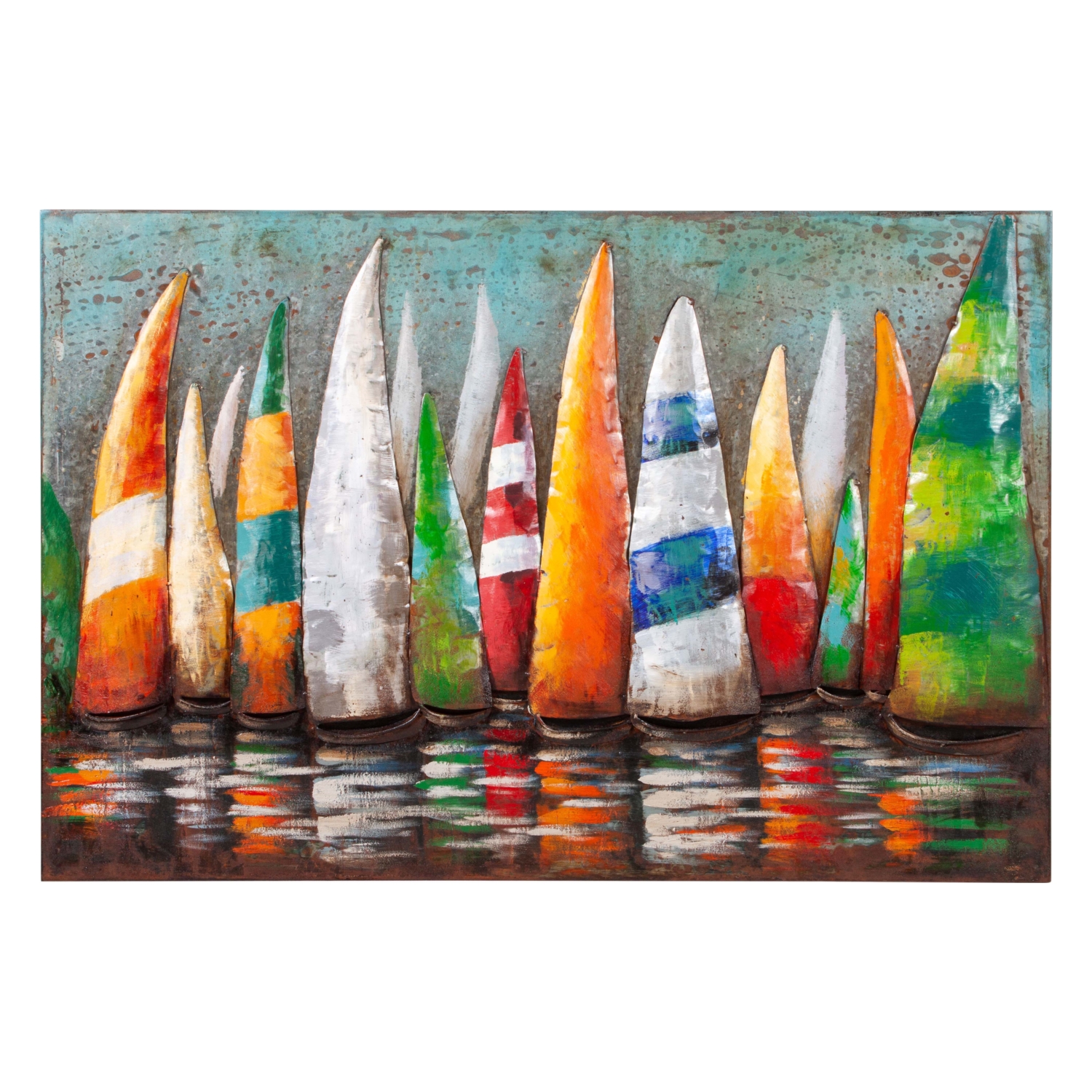 COLORFUL SAIL METAL PANO 120X80CM