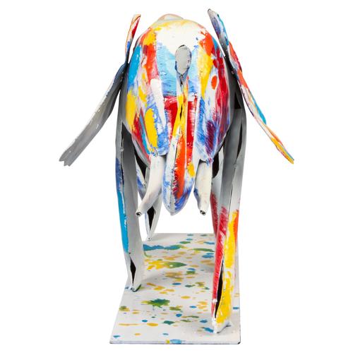  RENKLİ FİL BİBLO 62,5x36 CM