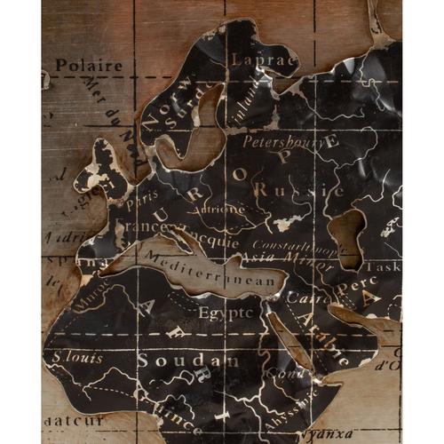  METAL WORLD CHART METAL PANO 120X80CM