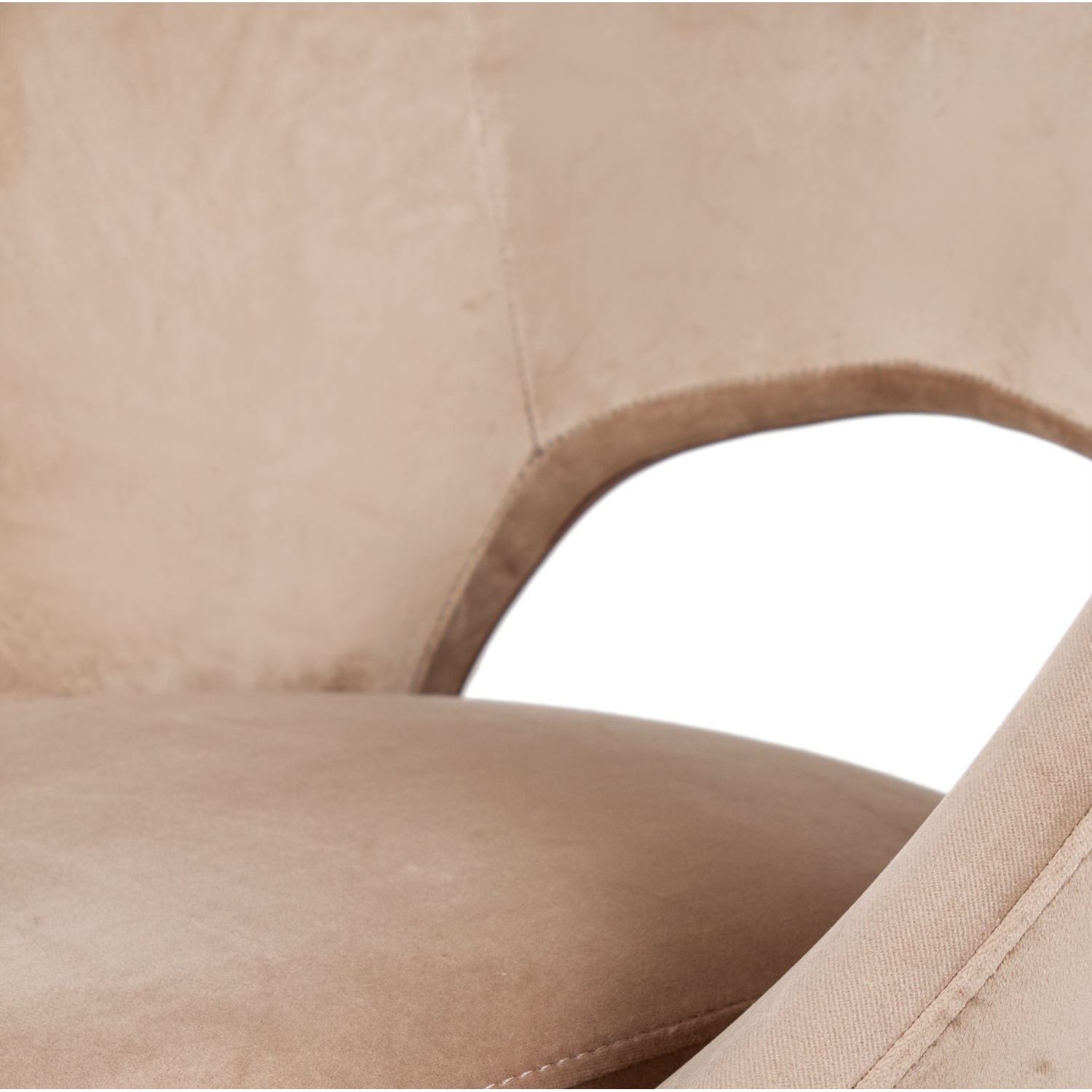 LEXINGTON SANDALYE KADİFE BEJ