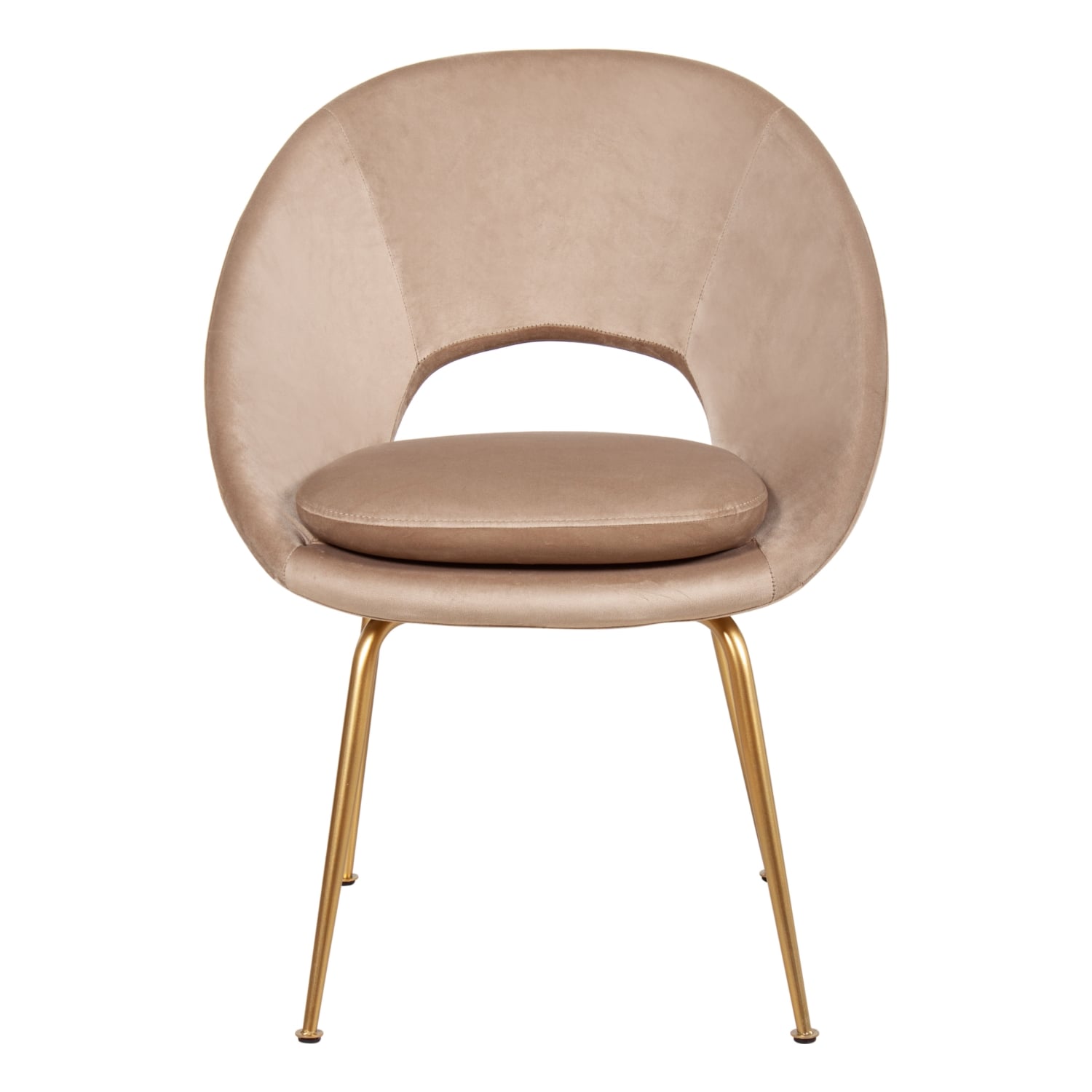 LEXINGTON SANDALYE KADİFE BEJ