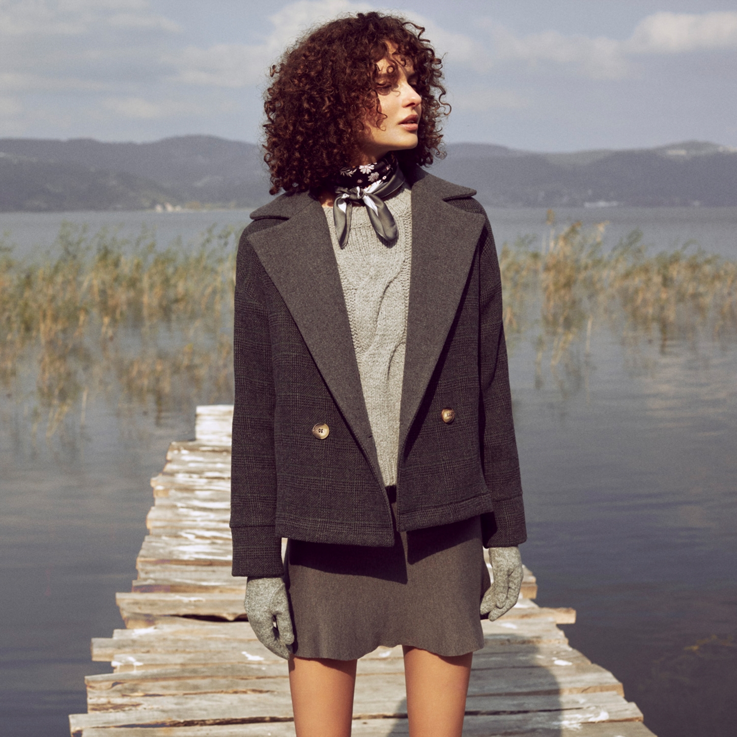 EKOSE DESENLİ KABAN