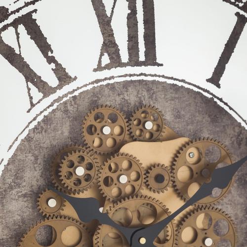  KARE GÜMÜŞ AYNALI SAAT 80X80 CM