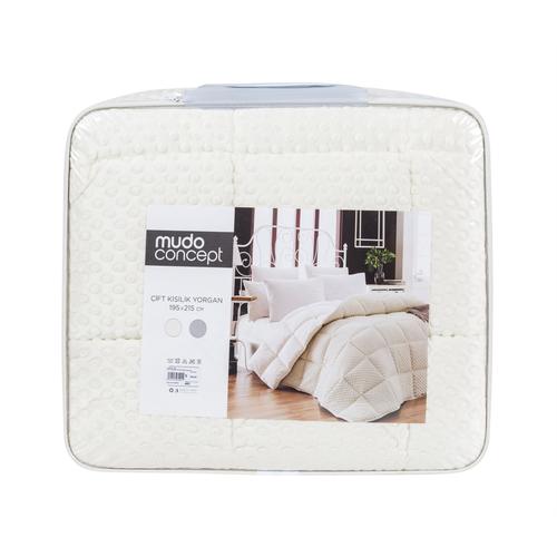  COZY ÇİFT KİŞİLİK YORGAN KREM 195x215 CM