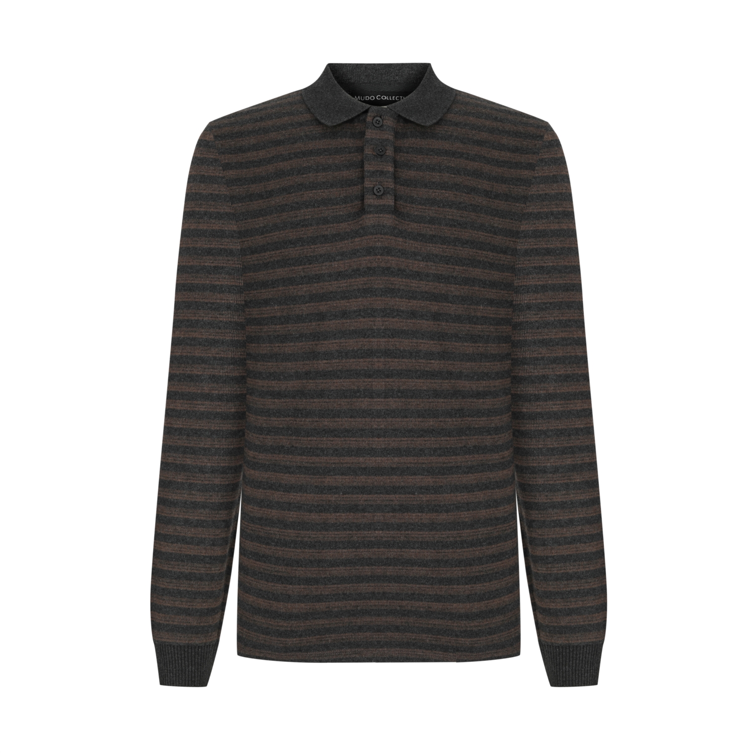 POLO YAKA ÇİZGİLİ T-SHIRT