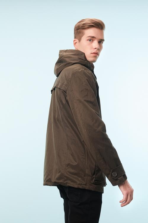  KÜRK DETAYLI KAPÜŞONLU PARKA