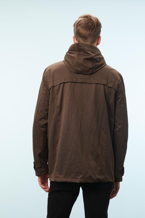  KÜRK DETAYLI KAPÜŞONLU PARKA