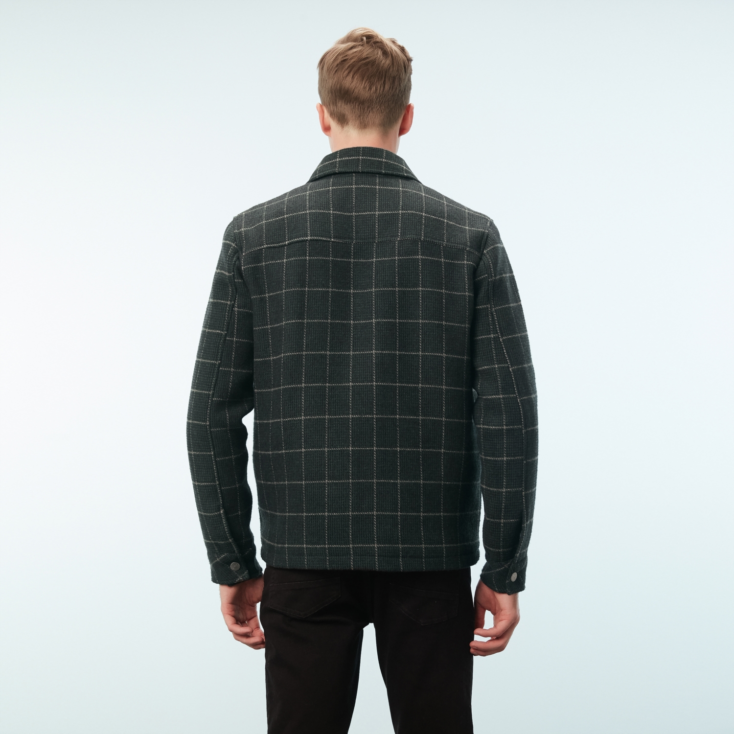 EKOSE DESENLİ CEPLİ MONT